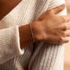 image:imageRossSimons Pure Collection 020 ct tw Emerald Station Bracelet in 14kt Yellow GoldEmerald