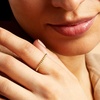 image:imageRossSimons Pure Collection Italian 2mm 14kt Yellow Gold Bead Ring Size 5