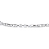 image:imageRossSimons RhodiumPlated Bracelet With Simulated Tonal Blue Gemstones and 80 ct tw Czs 7 inches