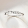 image:imageRossSimons RhodiumPlated Floral Cluster Bangle Bracelet With 630 ct tw CzsCubic Zirconia