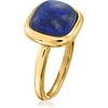 image:imageRossSimons Square Lapis Ring in 18kt Gold Over SterlingLapis Lazuli