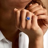 image:imageRossSimons Square Lapis Ring in 18kt Gold Over SterlingLapis Lazuli