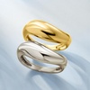 image:imageRossSimons Sterling Silver and 18kt Gold Over Sterling Jewelry Set 2 Sculptural RingsNo Gemstone