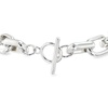 image:imageRossSimons Sterling SilverPlated Link Toggle Braceletno gemstone