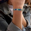 image:imageRossSimons Turquoise Lapis and 100 ct tw White Topaz Bracelet in 18kt Gold Over SterlingLapis Lazuli