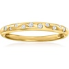 image:imagePure Collection by RossSimons 010 ct tw Diamond Dotted Ring in 14kt Yellow GoldDiamond
