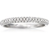 image:imagePure Collection by RossSimons 015 ct tw Diamond Cluster Band in Sterling SilverDiamond