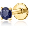 image:imagePure Collection by RossSimons 020 Carat Sapphire Single FlatBack Stud Earring in 14kt Yellow Gold