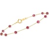 image:imagePure Collection by RossSimons 270 ct tw Pink Tourmaline Bead Station Bracelet in 14kt Yellow Gold