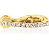 image:imagePure Collection by RossSimons DiamondAccented Single Ear Cuff in 14kt Yellow Gold