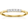 image:imageRossSimons 010 ct tw Diamond 5Stone Ring in 10kt Yellow GoldDiamond