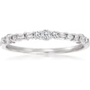 image:imageRossSimons 020 ct tw Round and Baguette Diamond Ring in 14kt White GoldDiamond