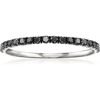 image:imageRossSimons 033 ct tw Black Diamond Ring in Sterling Silverdiamondcolored
