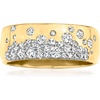 image:imageRossSimons 050 ct tw ScatteredDiamond Ring in 18kt Gold Over SterlingDiamond