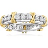 image:imageRossSimons 100 ct tw Diamond X Station Eternity Band in 14kt 2Tone GoldDiamond
