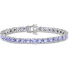 image:imageRossSimons 1000 ct tw Tanzanite Tennis Bracelet in Sterling Silvertanzanite