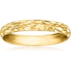 image:imageRossSimons 10kt Yellow Gold Textured RingNo Gemstone