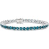 image:imageRossSimons 1200 ct tw London Blue Topaz Tennis Bracelet in Sterling SilverTopaz