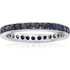image:imageRossSimons 130 ct tw Sapphire Eternity Band in Sterling SilverSapphire