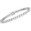 image:imageRossSimons 1400 ct tw White Topaz Tennis Bracelet in Sterling SilverTopaz