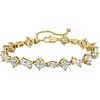 image:imageRossSimons 14kt Yellow GoldPlated Bracelet With 1570 ct tw MultiShaped Czs 7 inches