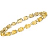 image:imageRossSimons 1700 ct tw Citrine Tennis Bracelet in 14kt Yellow Goldcitrine