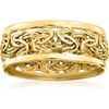 image:imageRossSimons 18kt Gold Over Sterling Byzantine RingNo Gemstone