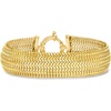 image:imageRossSimons 18kt Gold Over Sterling Mesh Braceletno gemstone