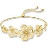 image:imageRossSimons 18kt Gold Over Sterling Openwork Flower Bolo Bracelet