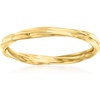 image:imageRossSimons 18kt Yellow Gold Twisted RingNo Gemstone