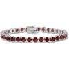 image:imageRossSimons 1920 ct tw Garnet Tennis Bracelet in Sterling SilverGarnet