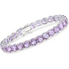 image:imageRossSimons 2000 ct tw Amethyst Tennis Bracelet in Sterling SilverAmethyst
