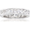 image:imageRossSimons 260 ct tw PrincessCut CZ Eternity Band in Sterling SilverCubic Zirconia
