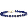 image:imageRossSimons 445mm Lapis Bead Bracelet in 10kt Yellow GoldLapis Lazuli