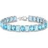 image:imageRossSimons 4500 ct tw Swiss and Sky Blue Topaz Bracelet in Sterling SilverTopaz