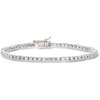 image:imageRossSimons 470 ct tw White Topaz Tennis Bracelet in Sterling SilverTopaz