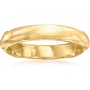image:imageRossSimons 4mm 18kt Yellow Gold Domed RingNo Gemstone
