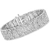 image:imageRossSimons 500 ct tw Diamond MarquisePattern Bracelet in Sterling Silver