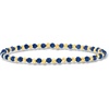 image:imageRossSimons 600 ct tw Sapphire and 10kt Yellow Gold Bead Stretch BraceletSapphire