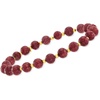 image:imageRossSimons 6000 ct tw Ruby Bead Stretch Bracelet in 10kt Yellow Gold 7 inches