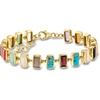 image:imageRossSimons 720 ct tw MultiGemstone Bracelet in 18kt Gold Over Sterling 7 inches