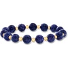 image:imageRossSimons 9000 ct tw Gemstone Bead Stretch Bracelet with 14kt Yellow GoldSapphire