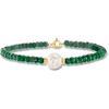 image:imageRossSimons 910mm Cultured Pearl and 2600 ct tw Emerald Bead Bracelet in 14kt Yellow Gold825 Inches