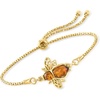 image:imageRossSimons Amber Bumblebee Bolo Bracelet in 18kt Gold Over Sterling