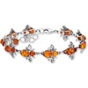image:imageRossSimons Amber Bumblebee Bracelet in Sterling Silver 7 inches