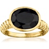 image:imageRossSimons Black Onyx Ring in 18kt Gold Over SterlingOnyx