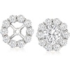image:imageRossSimons Diamond Earring Jackets in 14kt Gold IJ Color I2 Clarity