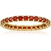 image:imageRossSimons Eternity Gemstone Band in 14kt Yellow GoldGarnet