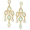 image:imageRossSimons Ethiopian Opal Chandelier Earrings in 14kt Yellow Gold