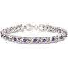 image:imageRossSimons Gemstone Byzantine Bracelet in Sterling Silver